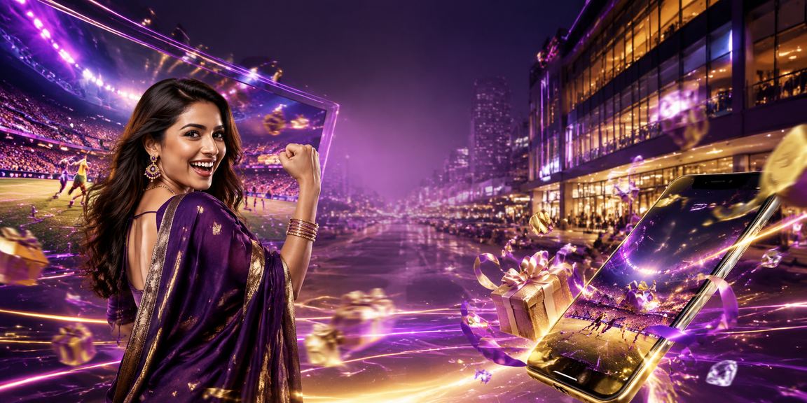 নারায়ণগঞ্জে ভিআইপি বোনাসের নীয়ন সাইন